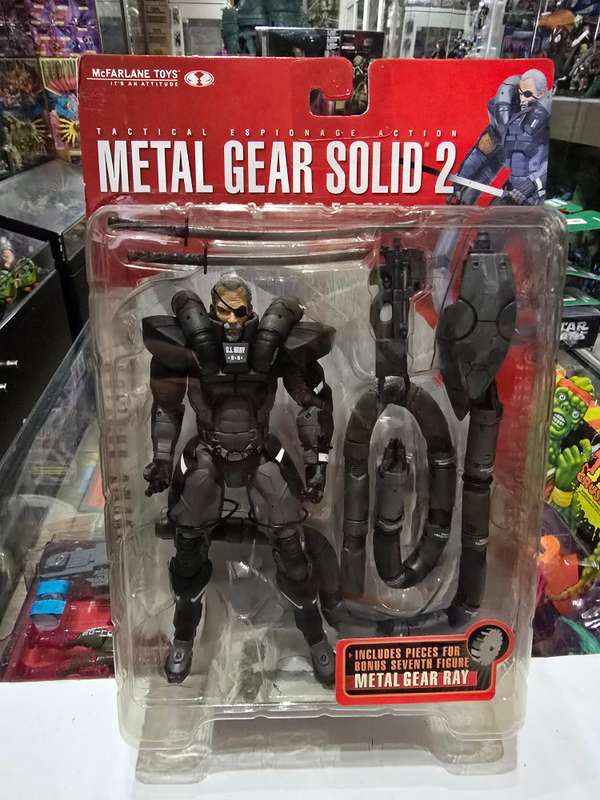 Moc 2001 Mcfarlane Metal Gear Solid 2 Solidus Snake