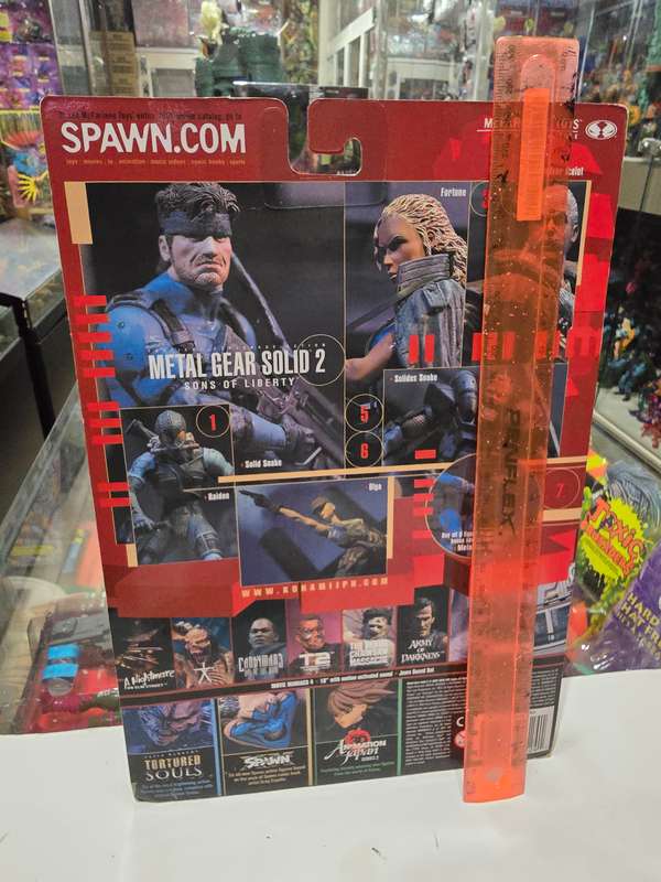Moc 2001 Mcfarlane Metal Gear Solid 2 Solidus Snake