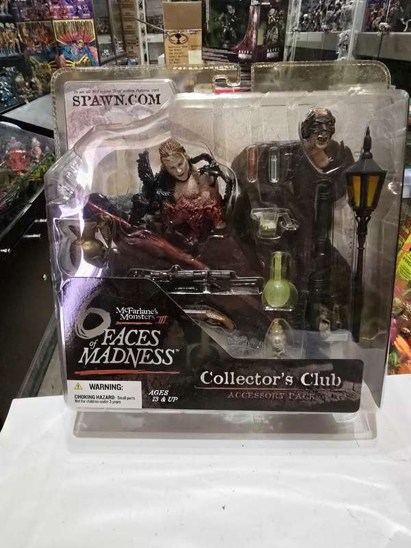 Moc 2004 Mcfarlane Monsters Collectors Club Accessory Pack