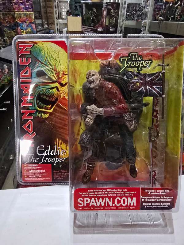 Moc 2002 Mcfarlane Iron Maiden Eddie The Trooper