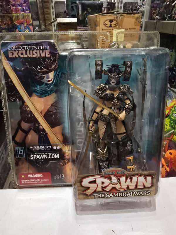 Moc 2002 Mcfarlane Spawn Lotus Angel Warrior Collectors Club Exclusive