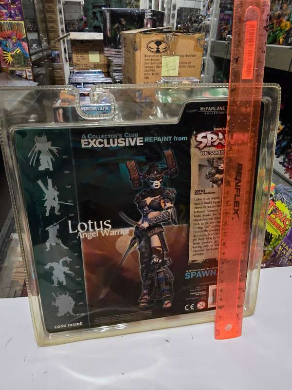 Moc 2002 Mcfarlane Spawn Lotus Angel Warrior Collectors Club Exclusive