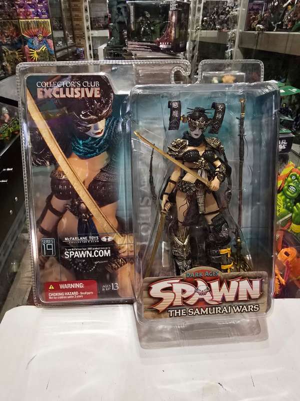 Moc 2002 Mcfarlane Spawn Lotus Angel Warrior Collectors Club Exclusive