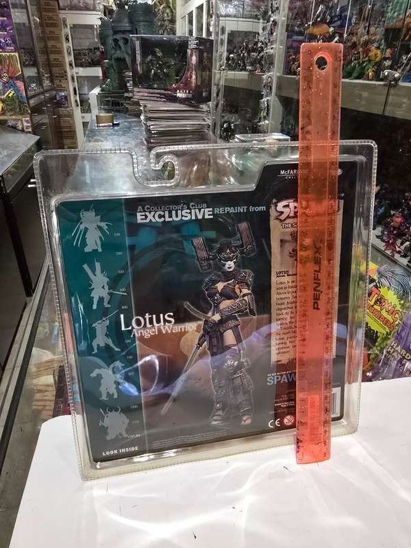 Moc 2002 Mcfarlane Spawn Lotus Angel Warrior Collectors Club Exclusive