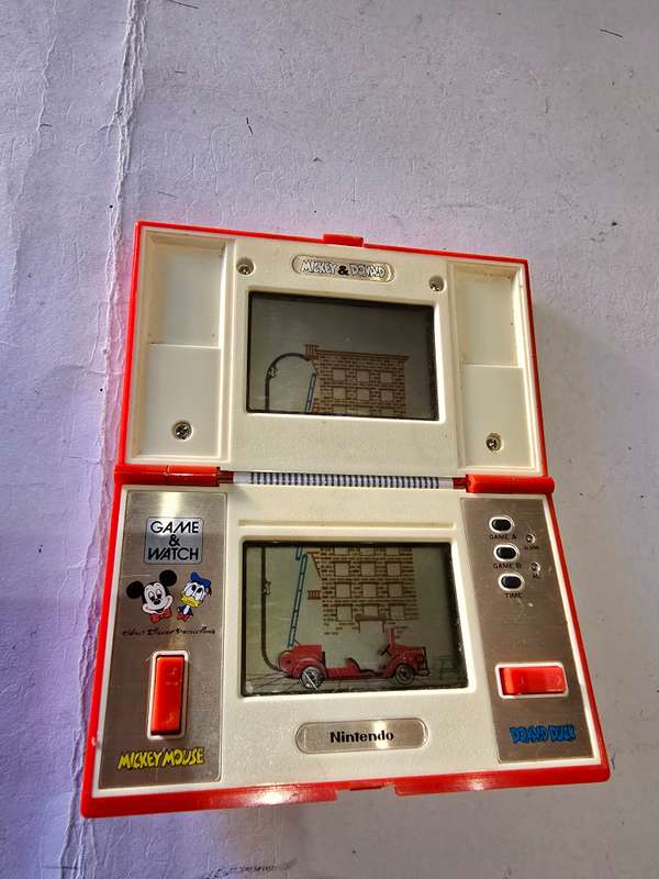 1982 Nintendo Game and Watch Mickey And Donald