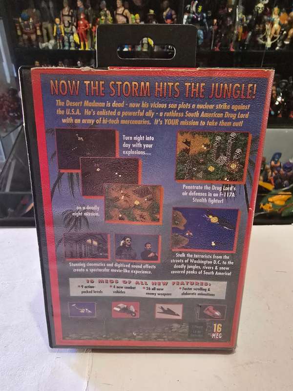 Sega Mega Drive Jungle Strike Bootleg
