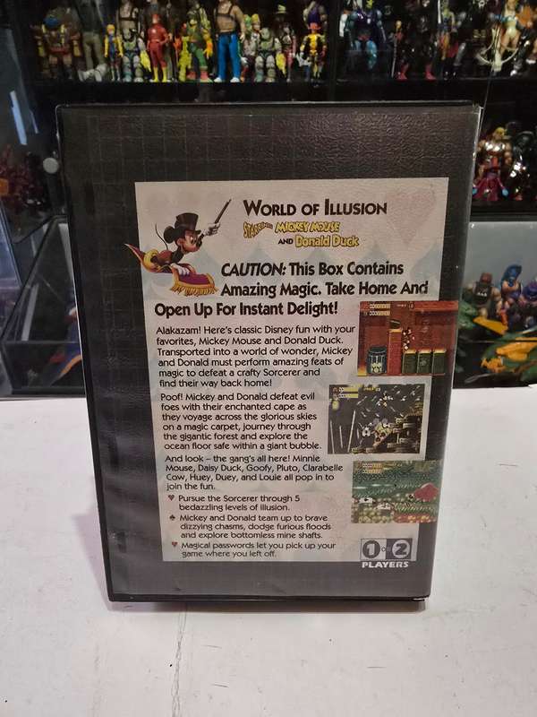 Sega Mega Drive World Of Illusion Bootleg