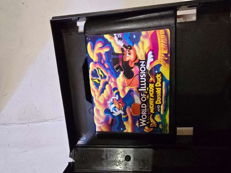 Sega Mega Drive World Of Illusion Bootleg