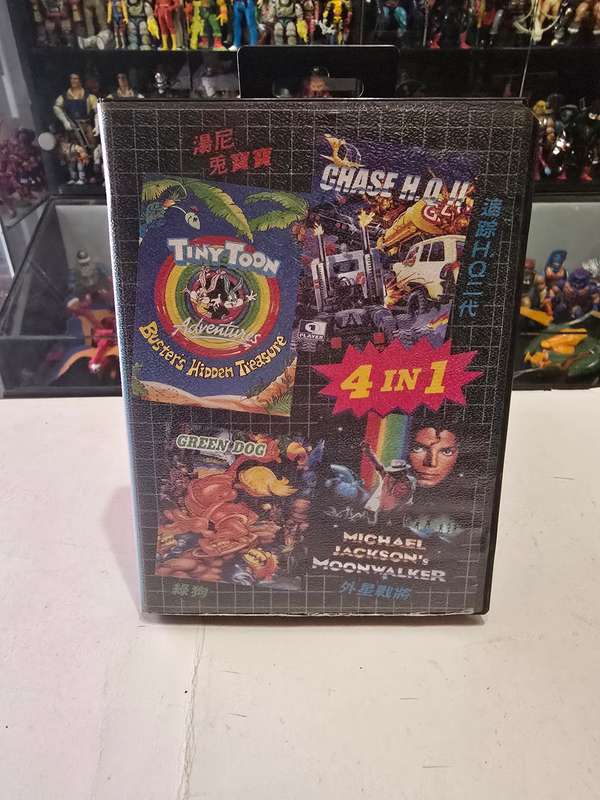 Sega Mega Drive 4 In 1 Bootleg