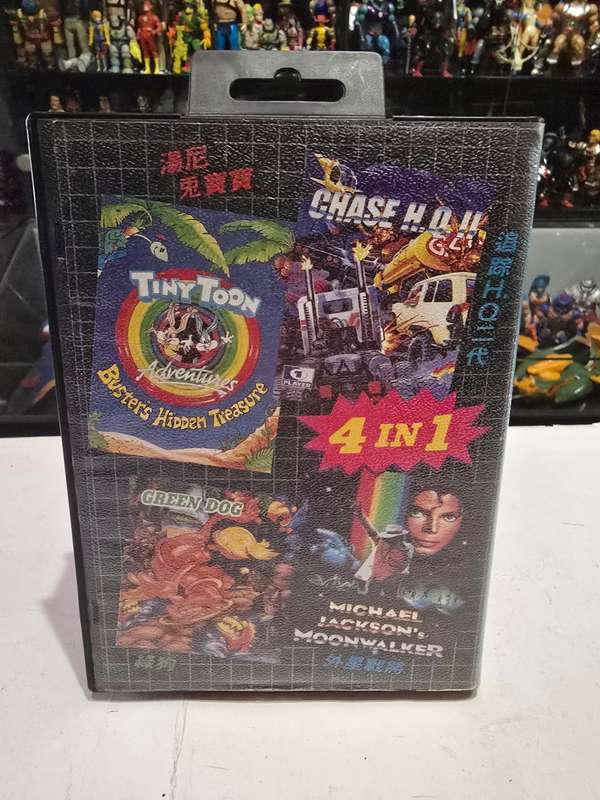 Sega Mega Drive 4 In 1 Bootleg