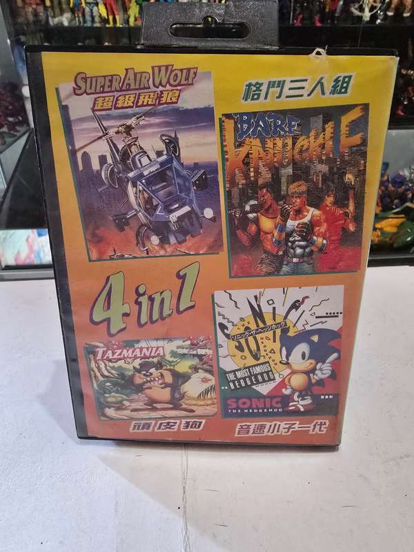 Sega Mega Drive 4 In 1 Bootleg