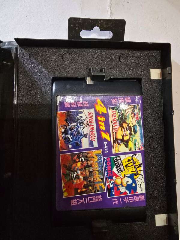 Sega Mega Drive 4 In 1 Bootleg