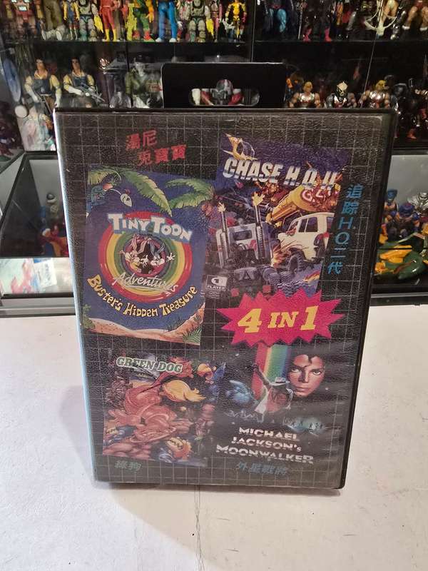 Sega Mega Drive 4 In 1 Bootleg