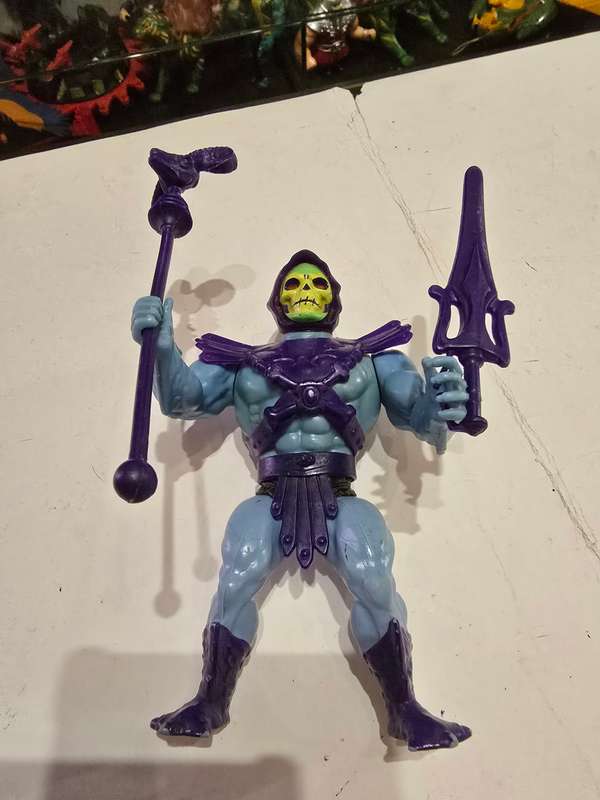 1981 Complete Skeletor of He-Man Masters of the Universe 91 (MOTU) Vintage Figure