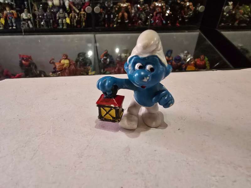 Vintage Watchman Smurf