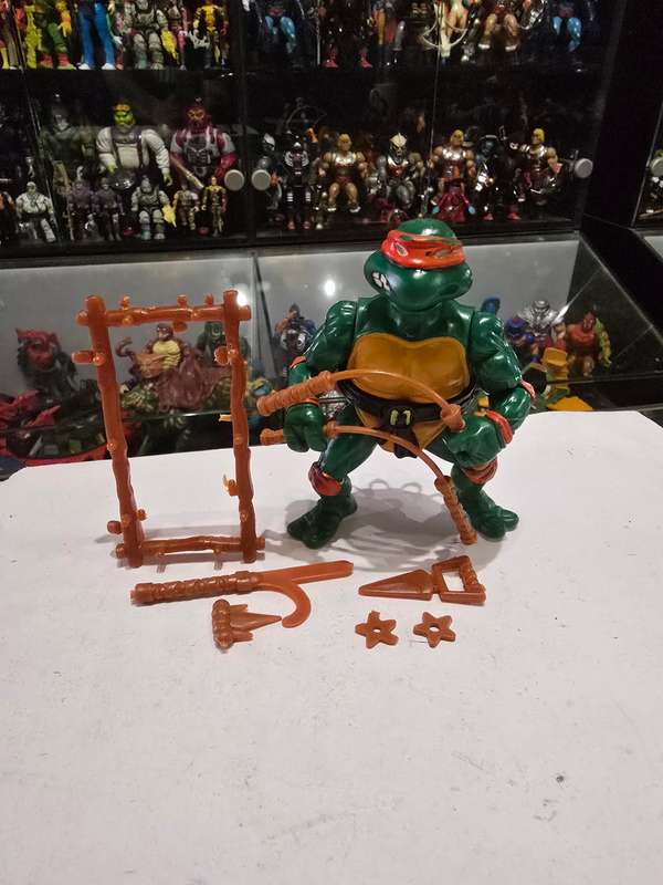 1988 Complete Michaelangelo Vintage Figure Teenage Mutant Ninja Turtles 44