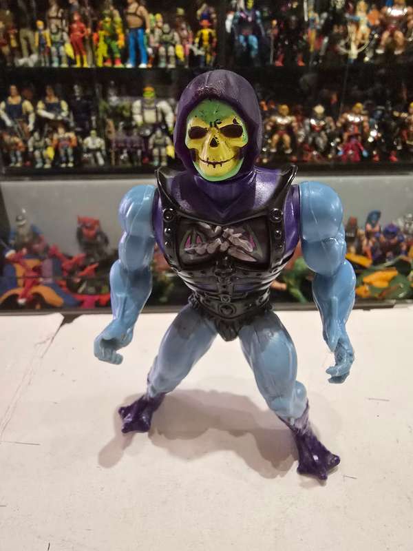1984 Battle Armor Skeletor of He-Man-Masters of the Universe 45 (MOTU) Vintage Figure