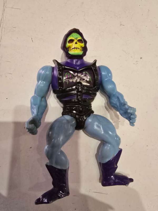 1984 Battle Armor Skeletor of He-Man-Masters of the Universe 45 (MOTU) Vintage Figure