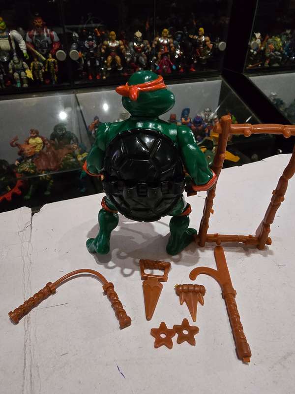 1988 Complete Michaelangelo Vintage Figure Teenage Mutant Ninja Turtles 45