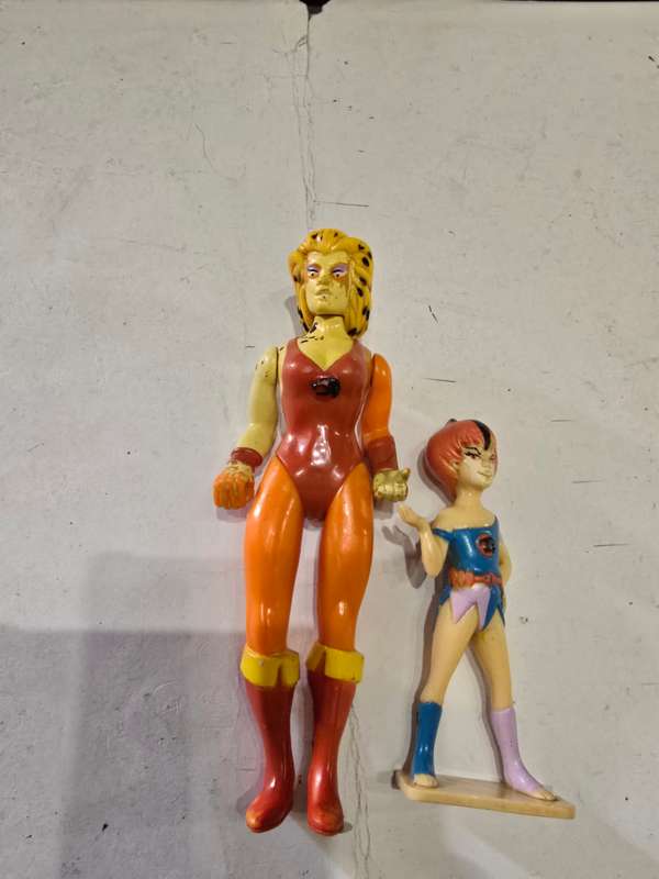 Thundercats 1985 Cheetara With PVC WillyKit Vintage Figure 45