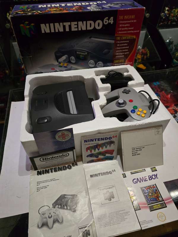 Boxed Nintendo 64 Console