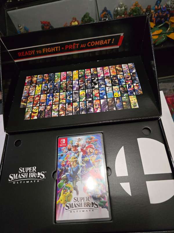 Boxed Switch Super Smash Bros Ultimate