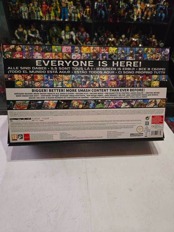 Boxed Switch Super Smash Bros Ultimate