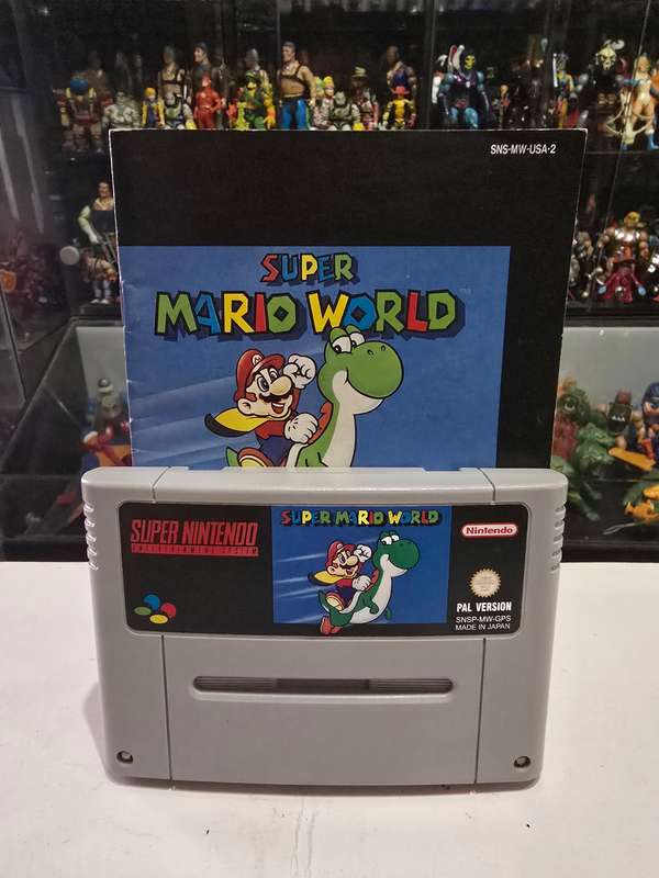 Super Nintendo Super Mario World Pal With Instructions Booklet