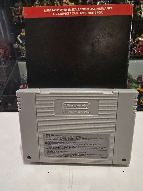 Super Nintendo Super Mario World Pal With Instructions Booklet