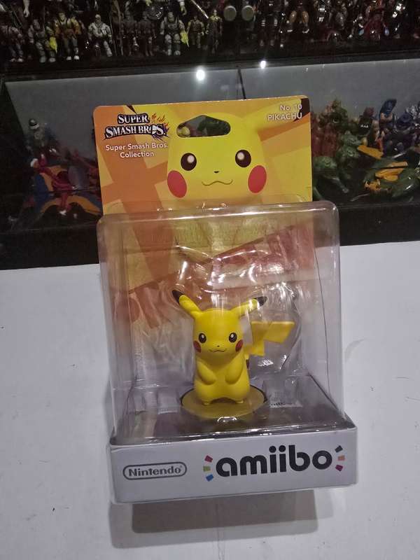 Moc Nintendo Amiibo Super Smash Bros Pikachu