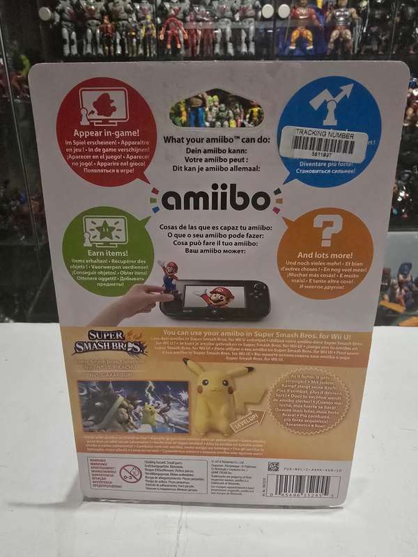 Moc Nintendo Amiibo Super Smash Bros Pikachu