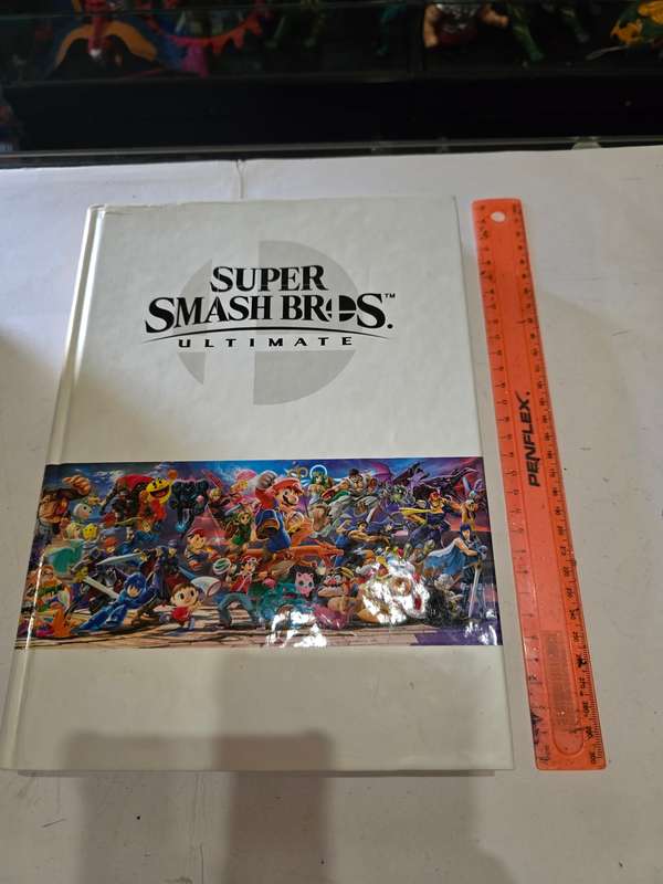 Nintendo Super Smash Bros Hard Cover Ultimate Official Collectors Edition Guide