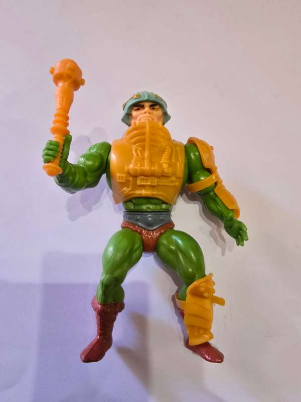 1982 Complete Man-At-Arms of He-Man-Masters of the Universe 99 (MOTU) Vintage Figure