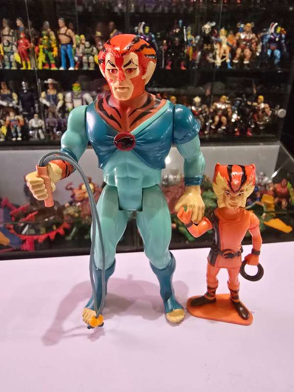 Thundercats 1986 Complete Tygra And PVC Willykat  Vintage Figure 25