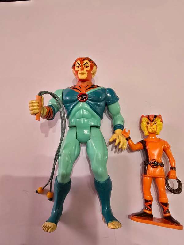 Thundercats 1986 Complete Tygra And PVC Willykat  Vintage Figure 25