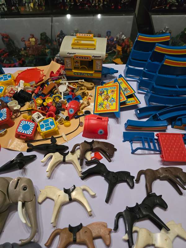 1977 Vintage Playmobil Circus Blue Version