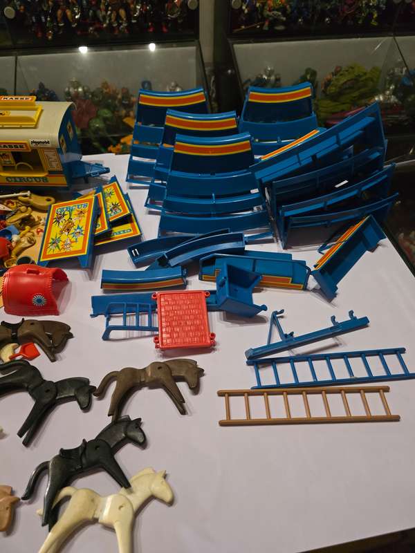 1977 Vintage Playmobil Circus Blue Version