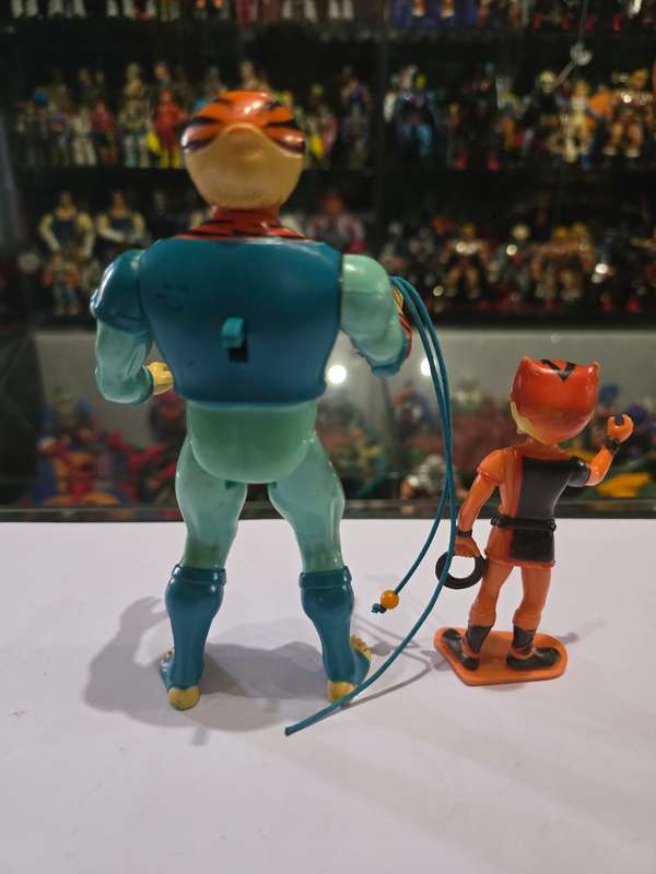 Thundercats 1986 Tygra With PVC Wilykat Vintage Figure 45