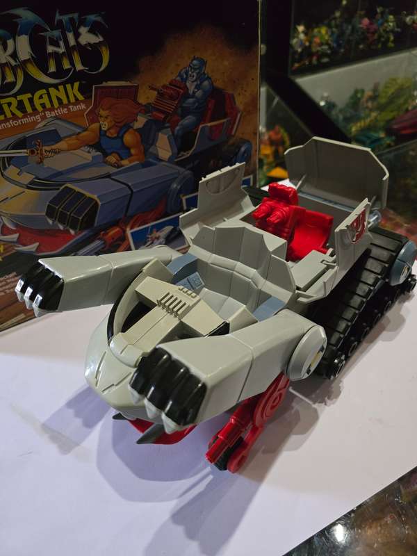 Thundercats 1985 Complete Thundertank With Box Vintage Figure