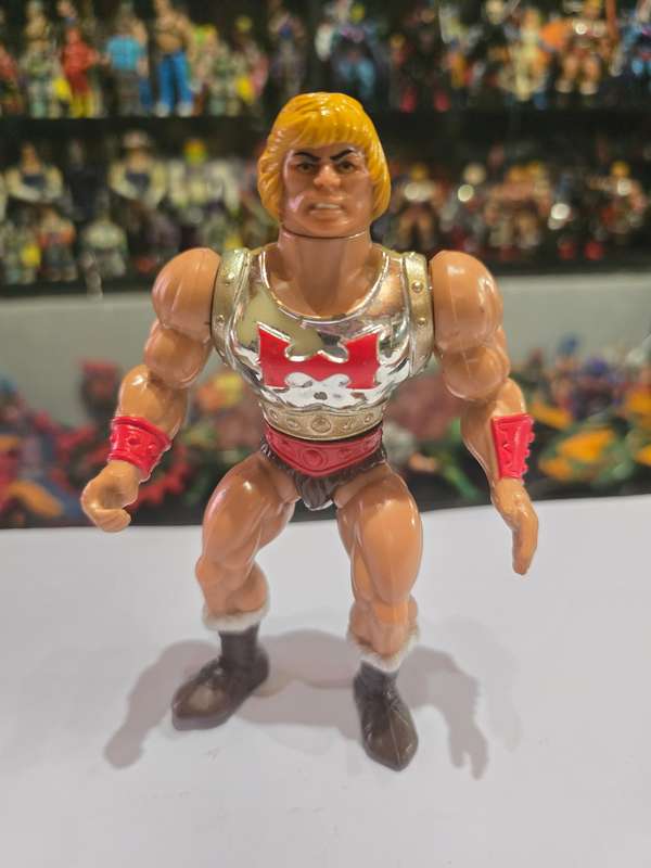1986 Rare Flying Fist He-Man of He-Man Masters of the Universe 82 (MOTU) Vintage Figure