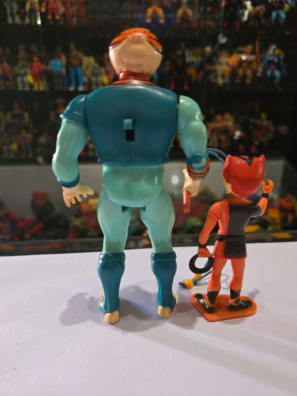 Thundercats 1986 Complete Tygra And PVC Willykat  Vintage Figure 82