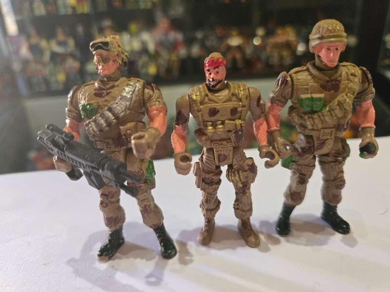 The Corps Elite Figures x3