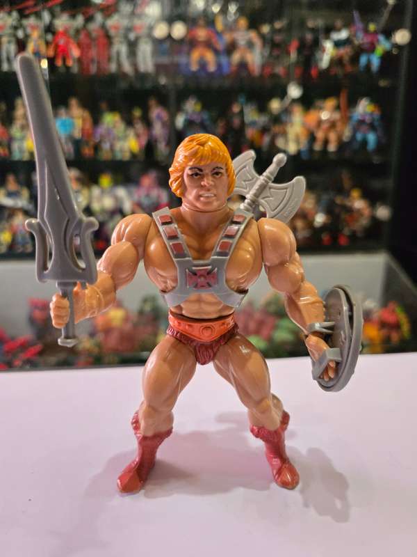 1981 Complete He-Man of He-Man Masters of the Universe 91 (MOTU) Vintage Figure