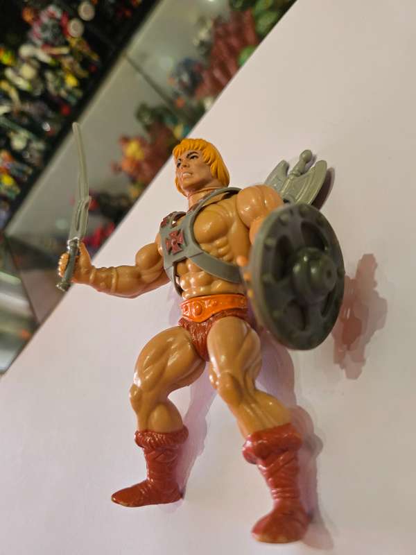 1981 Complete He-Man of He-Man Masters of the Universe 91 (MOTU) Vintage Figure