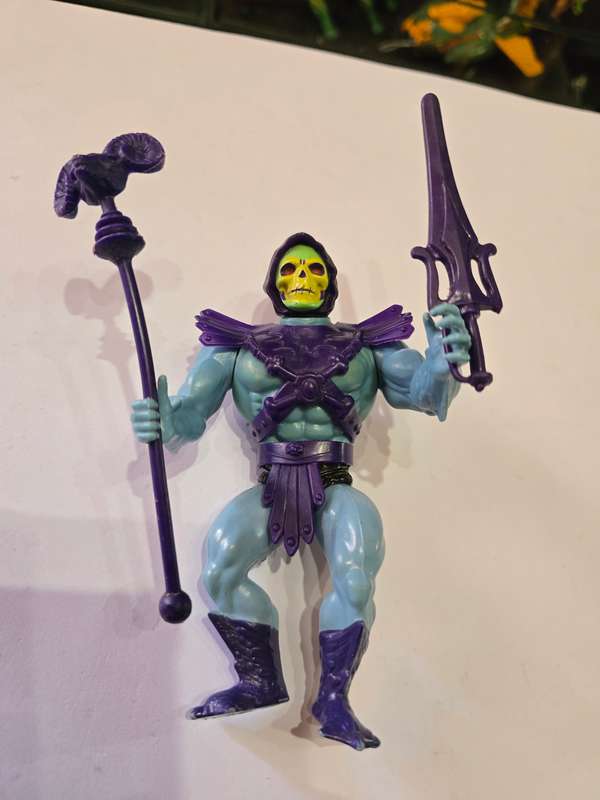 1981 Complete Skeletor of He-Man Masters of the Universe 91 (MOTU) Vintage Figure