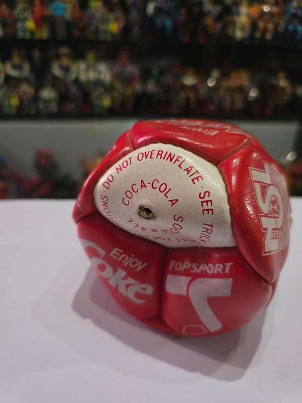 1990's Vintage Coca Cola Mini Soccer Ball