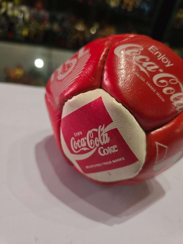 1990's Vintage Coca Cola Mini Soccer Ball