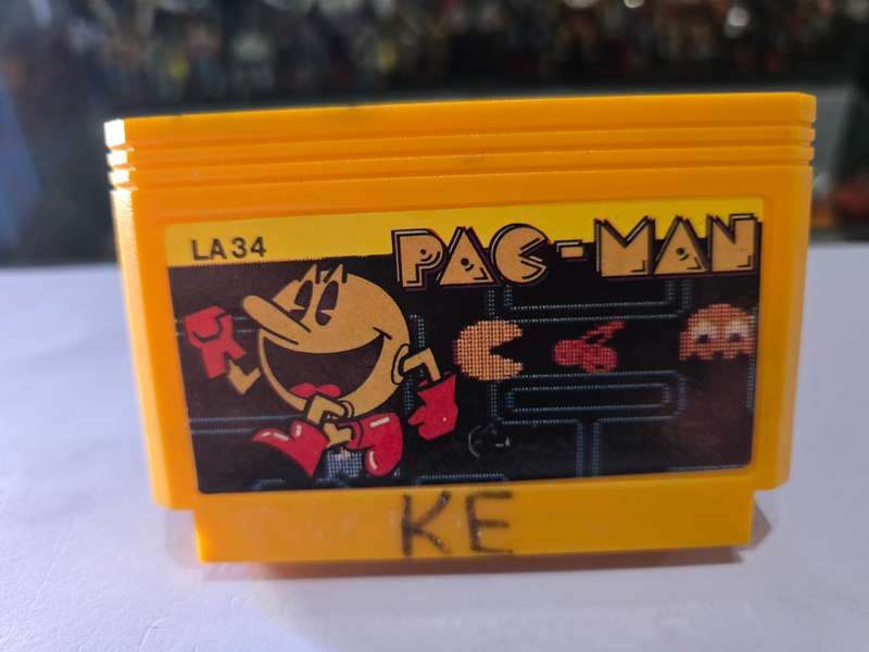 Vintage Tv Game Cartridge Famicom Pac Man