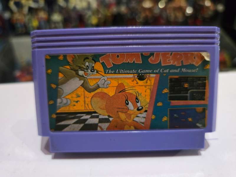 Vintage Tv Game Cartridge Famicom Tom and Jerry