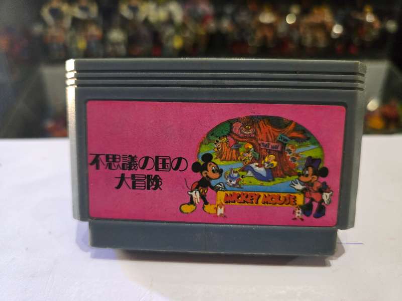 Vintage Tv Game Cartridge Famicom Mickey Mouse